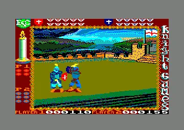Knight Games (UK) (1986) (Trainer) screen shot game playing